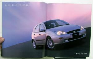 2010 Ford Focus GHIA Diagram Specifications Options Sales Brochure JAPANESE TEXT