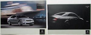 2006 Mercedes-Benz S-Class Sales Brochure w/ Front Cover Soul Brochure Insert