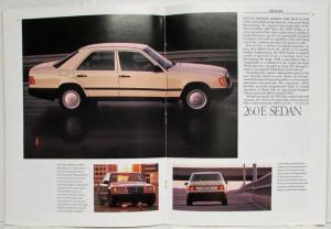 1988 Mercedes-Benz 300 Class Large Prestige Sales Brochure