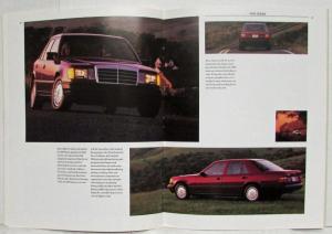 1988 Mercedes-Benz 300 Class Large Prestige Sales Brochure