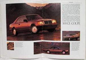 1988 Mercedes-Benz 300 Class Large Prestige Sales Brochure