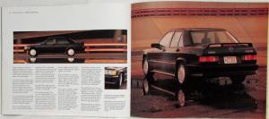 1986 Mercedes-Benz 2.3-16 Sedan Large Sales Brochure