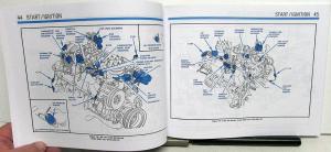 1986 Ford Bronco F150-F350 Pickup Electrical & Vacuum Shop Service Manual Repro