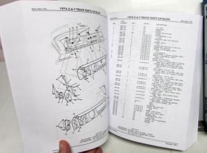 1974-1977 Dodge Truck Parts Catalog Book Full Line Pickup Medium HD New Repro
