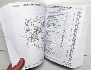 1974-1977 Dodge Truck Parts Catalog Book Full Line Pickup Medium HD New Repro