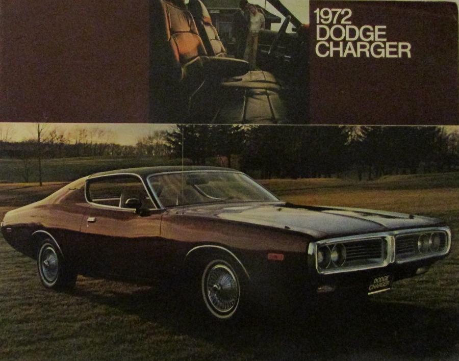 1972 Dodge Charger Coupe Hardtop SE Rallye Sales Brochure