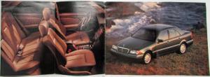 1993 Mercedes-Benz Introduction to an Entirely New C-Class Large Sales Brochure