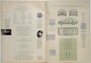 1993 Mercedes-Benz Introduction to an Entirely New C-Class Large Sales Brochure