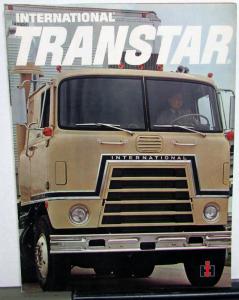1970 International IH Trucks Dealer Transtar Semi Truck Models Sales Brochure