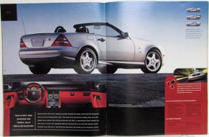 2000 Mercedes-Benz Never Just About the Cars Oversized Sales Brochure