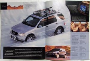 2000 Mercedes-Benz Never Just About the Cars Oversized Sales Brochure