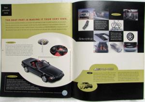 2000 Mercedes-Benz Never Just About the Cars Oversized Sales Brochure