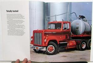 1971 International IH Transtar 4200 4300 HD Truck Features Sales Brochure Orig