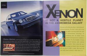 1999 Mercedes-Benz What Is So Great About Mercedes Oversized Sales Brochure