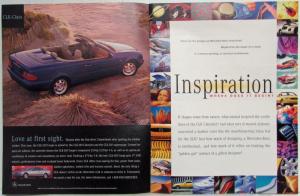 1999 Mercedes-Benz What Is So Great About Mercedes Oversized Sales Brochure