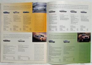 1999 Mercedes-Benz What Is So Great About Mercedes Oversized Sales Brochure