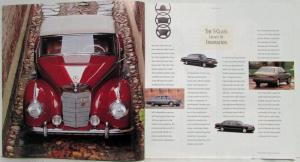1994 Mercedes-Benz S-Class Prestige Sales Brochure - S320 S350 S420 S500 S600
