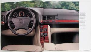1994 Mercedes-Benz S-Class Prestige Sales Brochure - S320 S350 S420 S500 S600