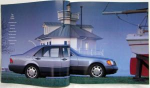 1994 Mercedes-Benz S-Class Prestige Sales Brochure - S320 S350 S420 S500 S600