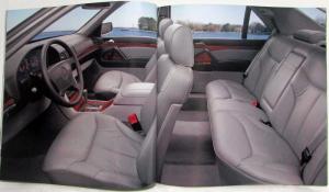 1994 Mercedes-Benz S-Class Prestige Sales Brochure - S320 S350 S420 S500 S600