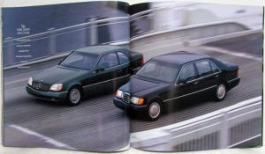 1994 Mercedes-Benz S-Class Prestige Sales Brochure - S320 S350 S420 S500 S600