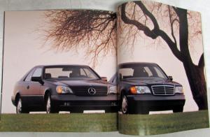 1994 Mercedes-Benz S-Class Prestige Sales Brochure - S320 S350 S420 S500 S600