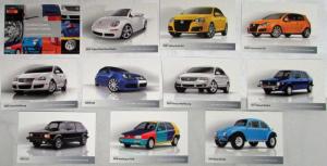 2007 Volkswagen VW Limited Cars Limited Cards Pack - R32 Beetle GTI Baja Bug