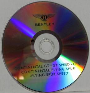 2008 Bentley Media Information Press CD in Folder - Continental GT GT Speed GTC