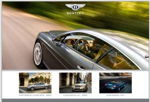 2008 Bentley Media Information Press CD in Folder - Continental GT GT Speed GTC