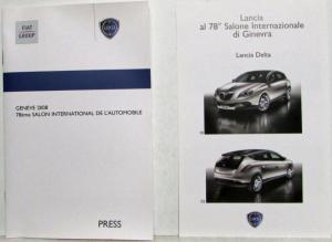 2008 Lancia Delta Global Premiere at Geneve Motor Show Media Info Press Kit