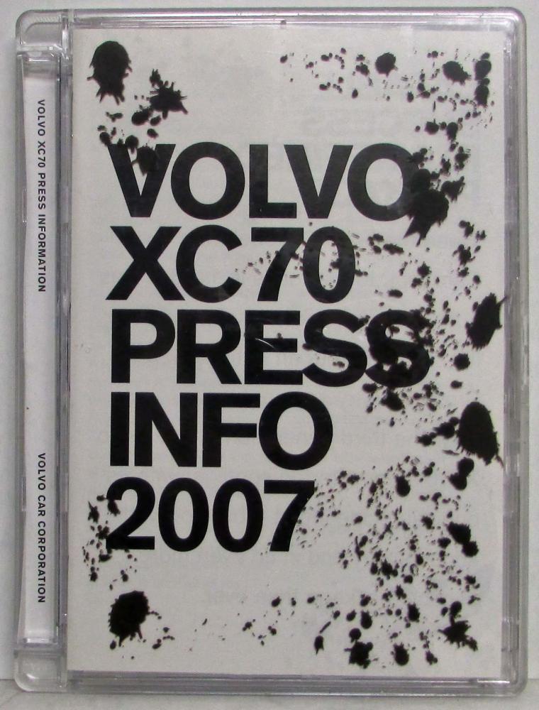 2007 Volvo XC70 Media Information Press Kit