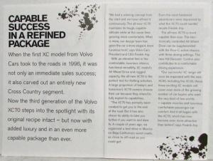 2007 Volvo XC70 Media Information Press Kit