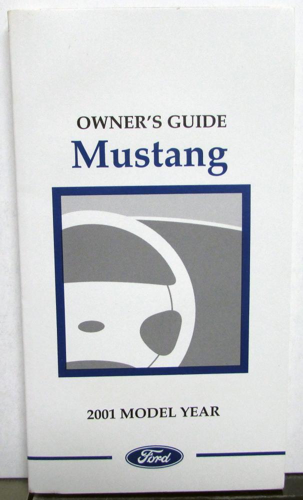 2002 FORD MUSTANG OWNERS MANUAL visual data 5