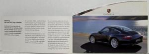 2006 Porsche Skydriving Sales Brochure - 911 Targa 4 911 Targa 4S - German Text