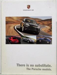 2008 Porsche Full Line of Models Sales Brochure - Boxster Cayman 911 Cayenne
