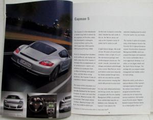 2008 Porsche Full Line of Models Sales Brochure - Boxster Cayman 911 Cayenne