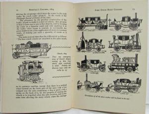 1769-1897 Short History of Mechanical Traction and Travel Book - Part I