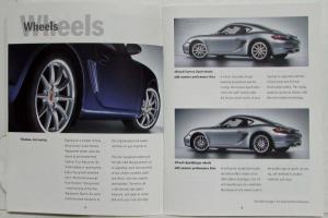 2005 Porsche Cayman S Tequipment Accessories Sales Brochure