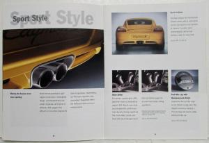 2005 Porsche Cayman S Tequipment Accessories Sales Brochure