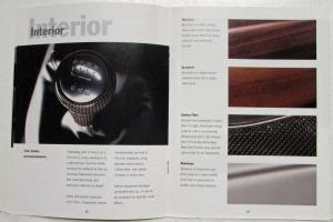 2005 Porsche Boxster Type 987 Model Range Tequipment Accessories Sales Brochure
