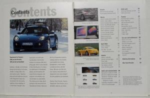 2006 Porsche Cayman Tequipment Accessories Sales Brochure