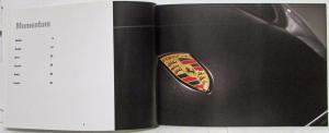 2006 Porsche Cayenne Models Momentum Sales Brochure with Small Poster