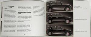 2006 Porsche Cayenne Models Momentum Sales Brochure with Small Poster