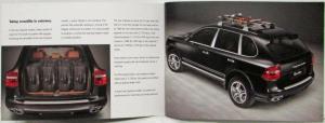 2006 Porsche Cayenne Models Momentum Sales Brochure with Small Poster