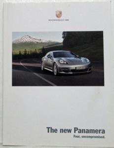 2009 Porsche Panamera Four Uncompromised Sales Brochure