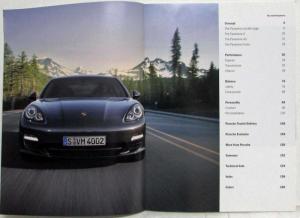 2009 Porsche Panamera Four Uncompromised Sales Brochure