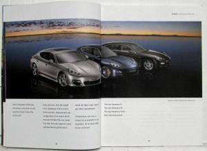 2009 Porsche Panamera Four Uncompromised Sales Brochure