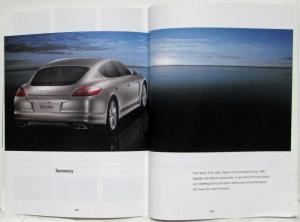 2009 Porsche Panamera Four Uncompromised Sales Brochure