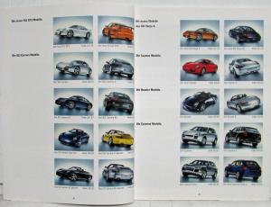 2007 Porsche Models Sales Brochure - 911 Cayman Boxster Cayenne - German Text