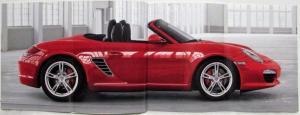 2008 Porsche New Boxster Small Format Prestige Sales Brochure